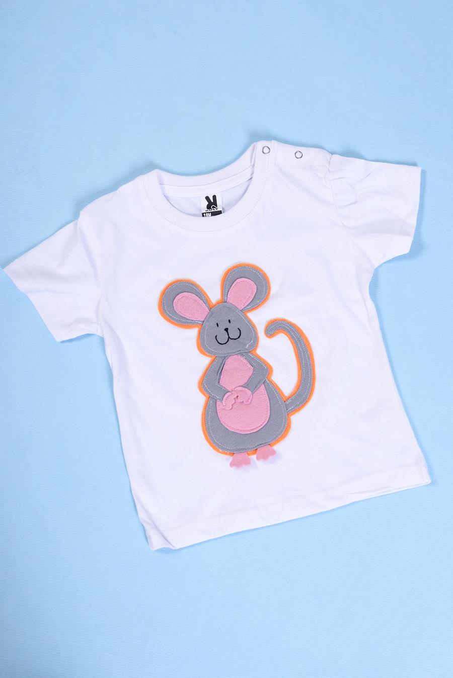 Camiseta bebé Ratón | 00026