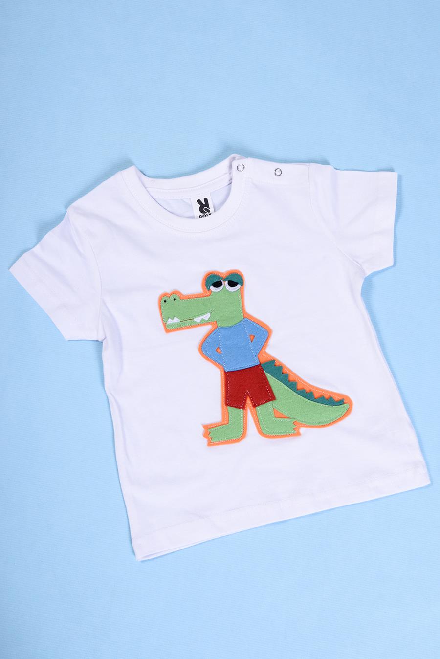 Camiseta bebé Cocodrilo | 00014