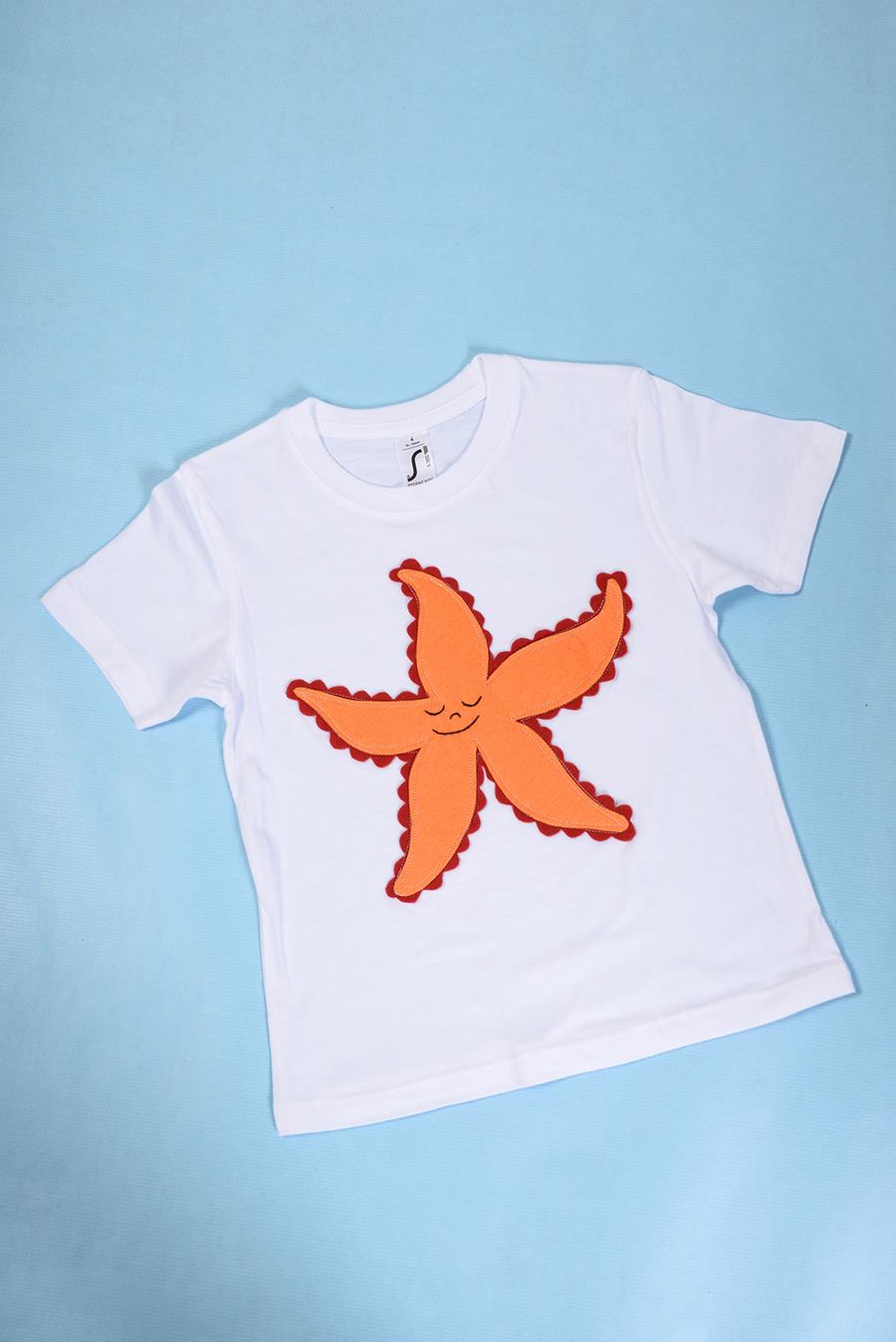 Camiseta niño/a Estrella de mar | 00039