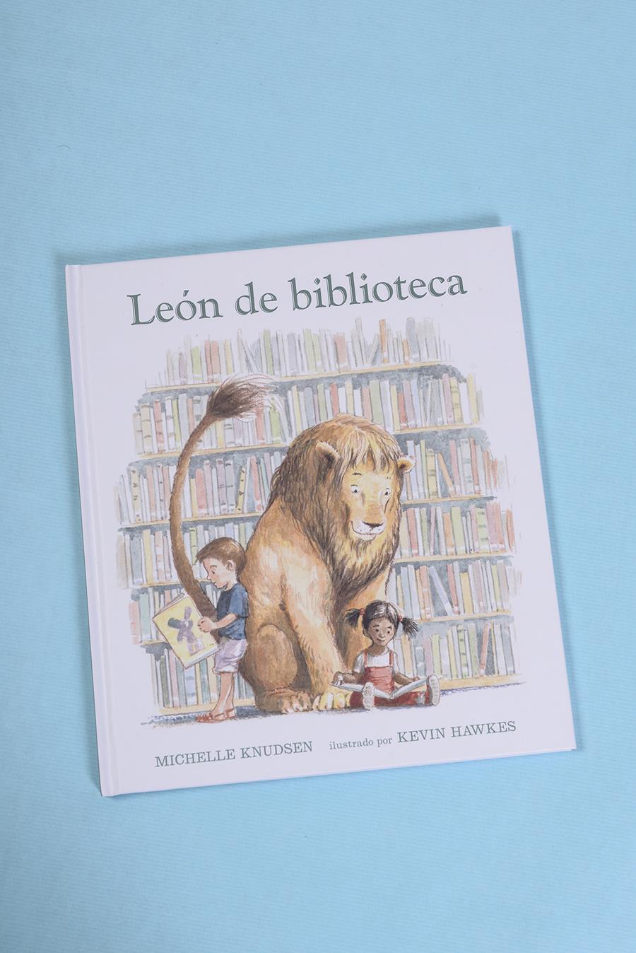 León de biblioteca | 978-84-934863-1-0 | Michelle Knudsen