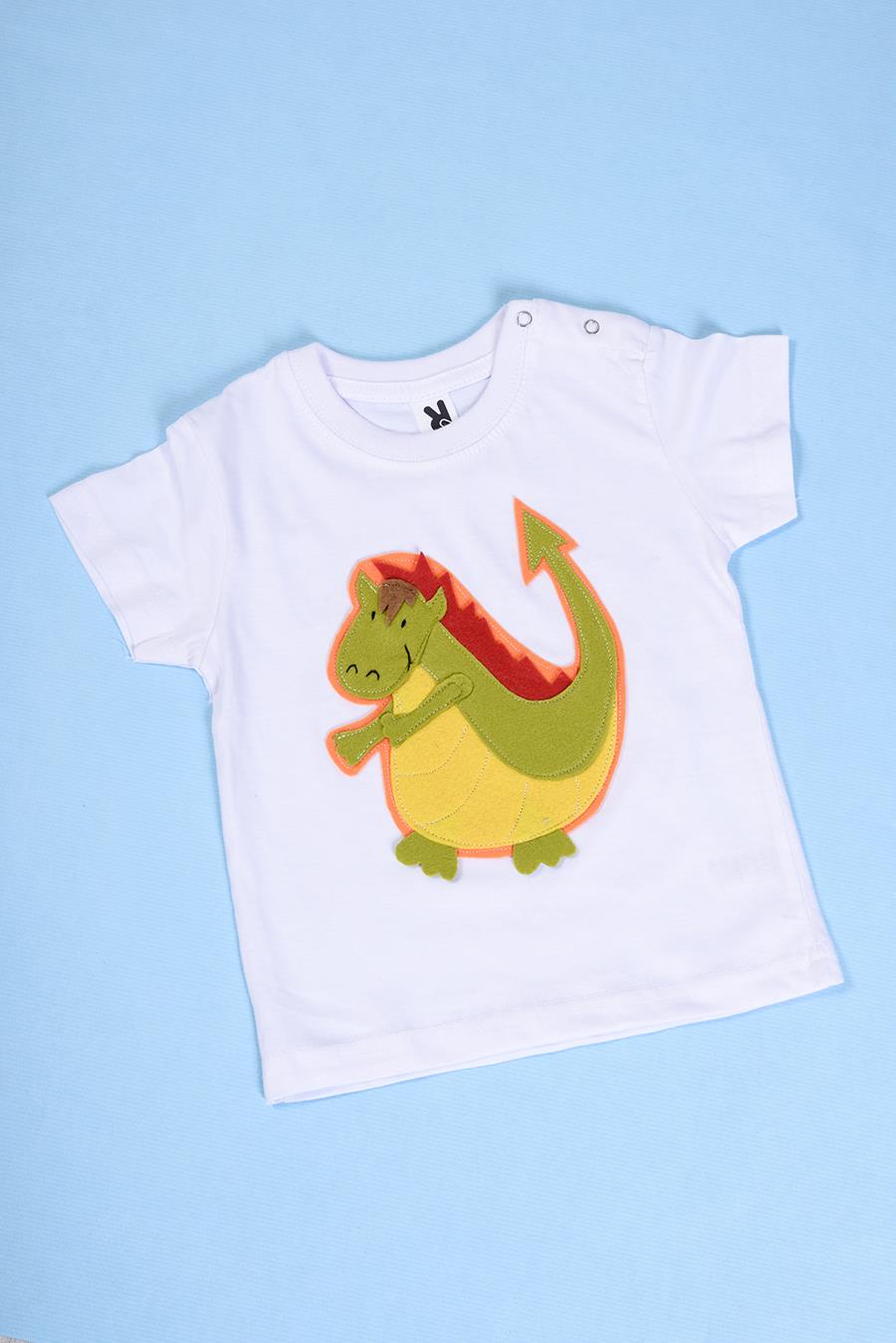 Camiseta bebé Dragón | 00016