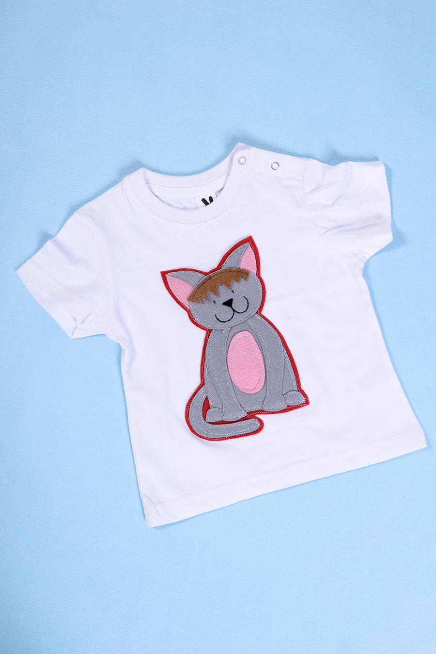 Camiseta bebé Gato | 00017